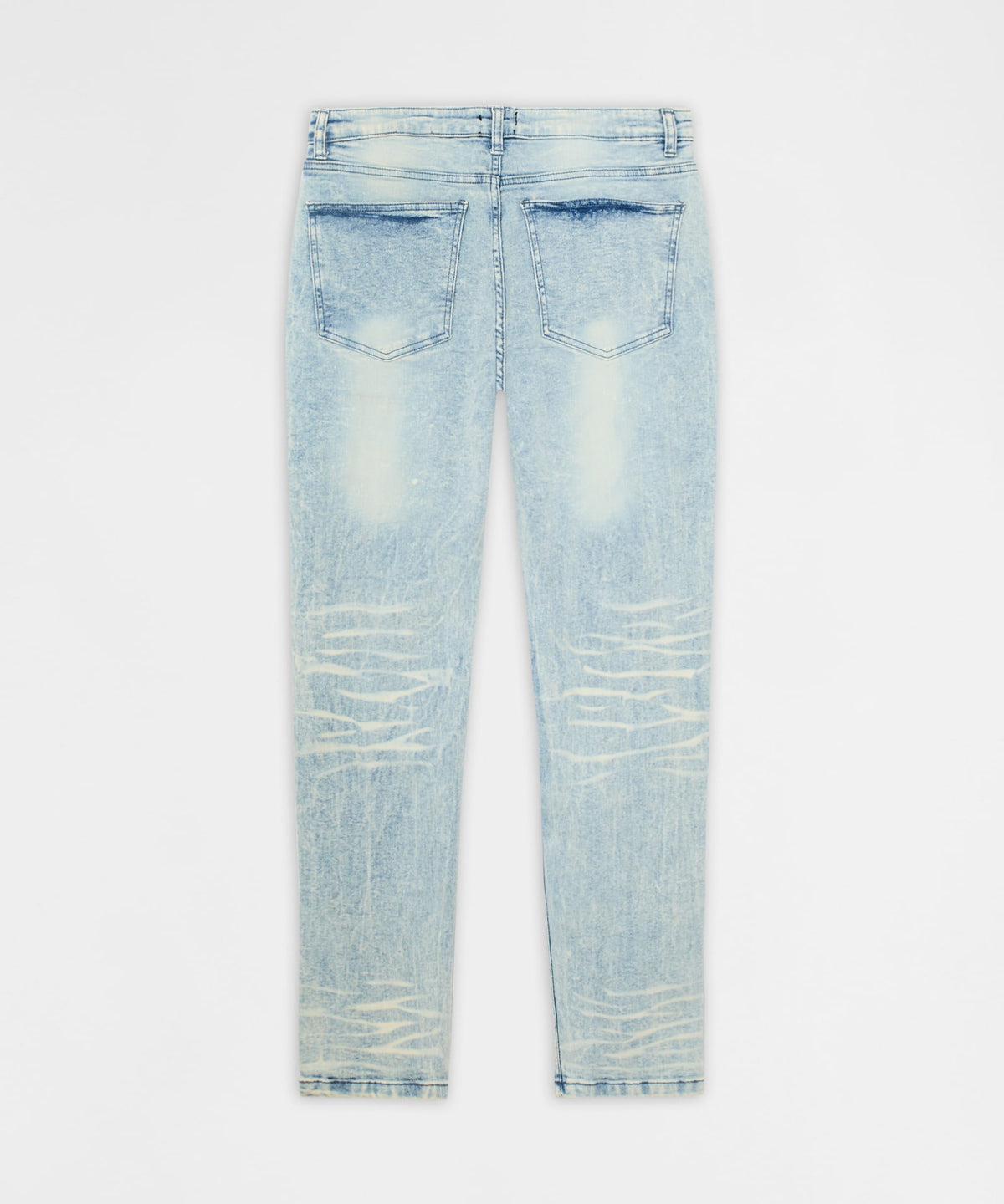 Distressed Rip and Frayed Denim - Light Blue
