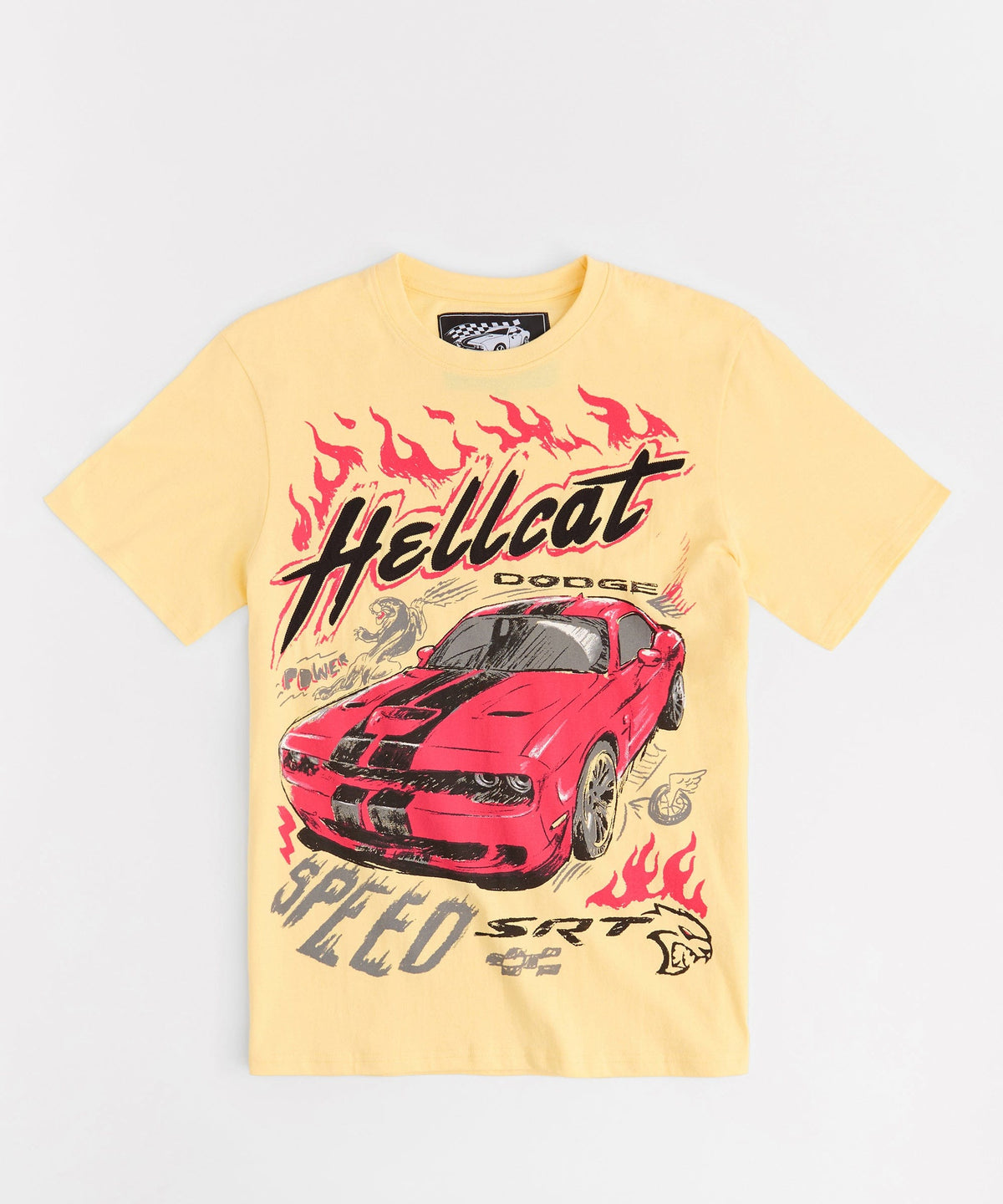 Dodge Hellcat Tee - Tan